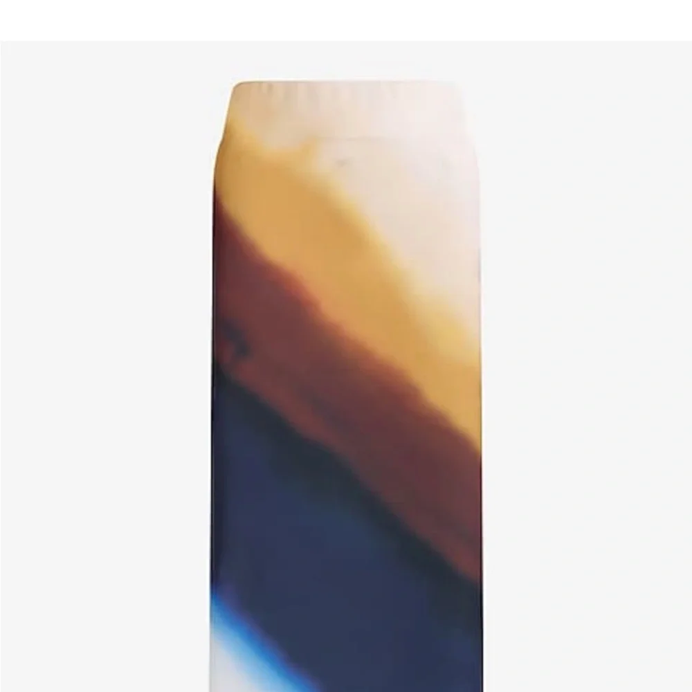 Express Ombre Maxi Skirt in Navy, Blue & Cream - Picture 4 of 4